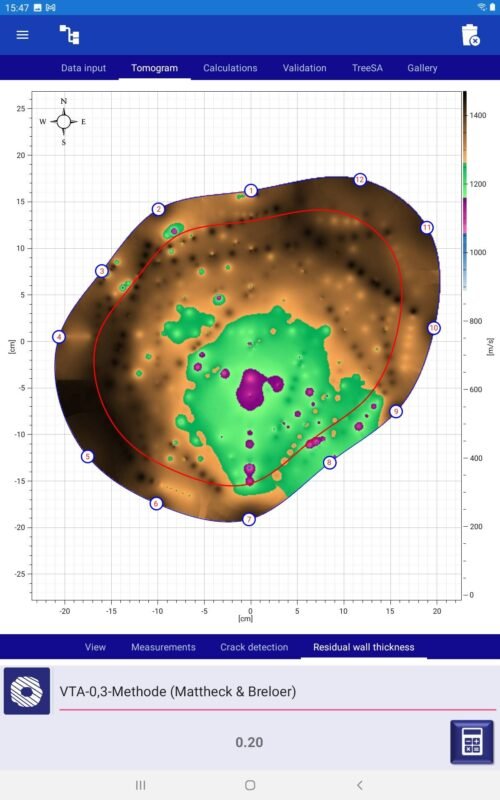Tree Safety Inspection Software IML Tree Inspection Software – The New Standard for Tree Tomography ...