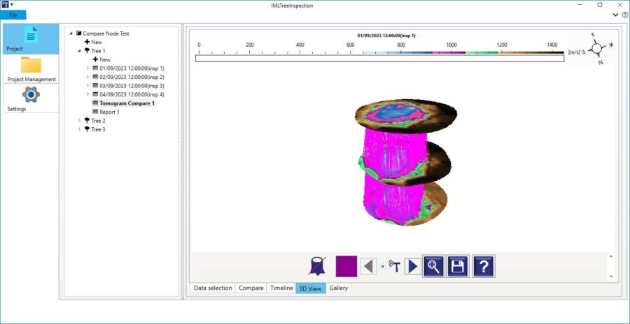 IML Tree Inspection Software